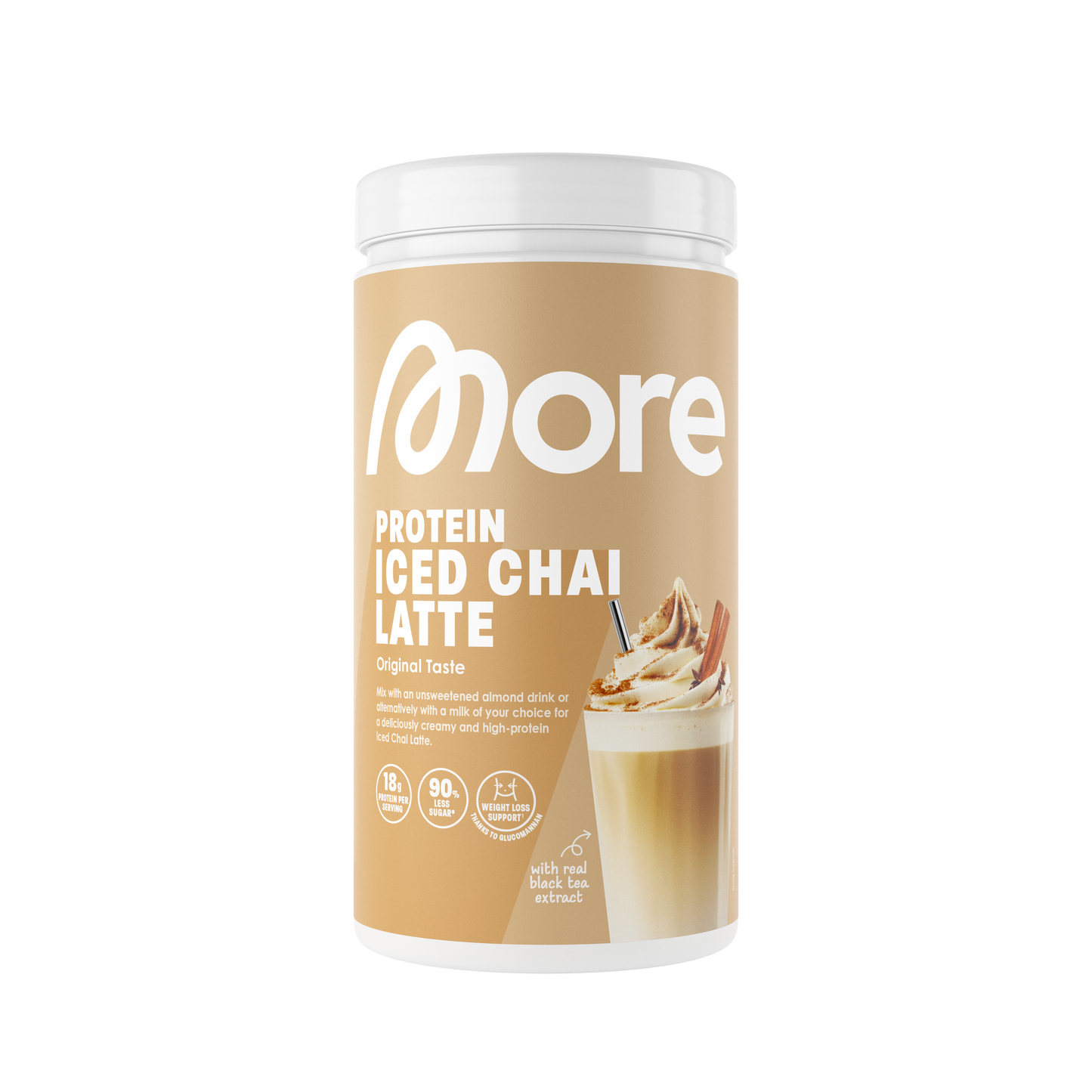 More Protein Iced Chai Latte