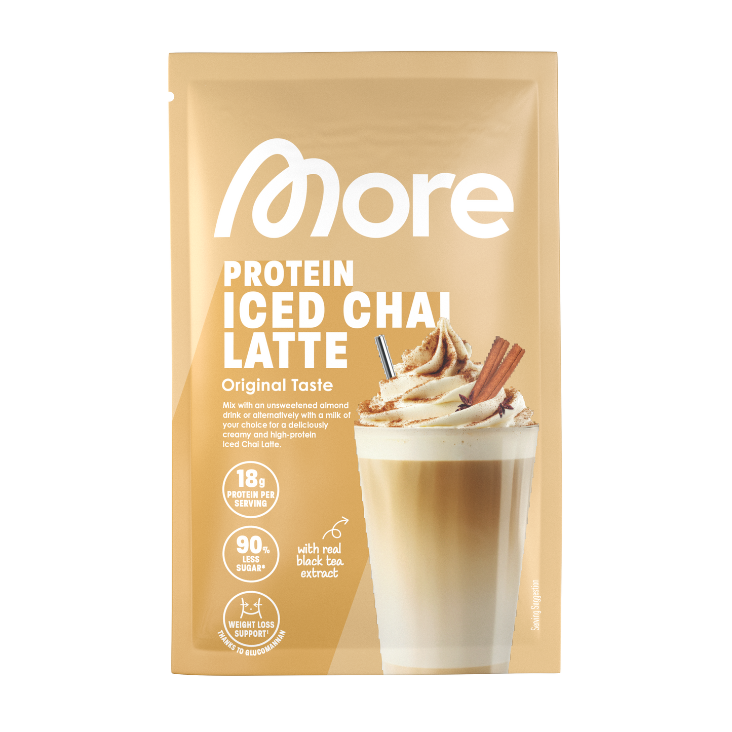 More Protein Iced Chai Latte
