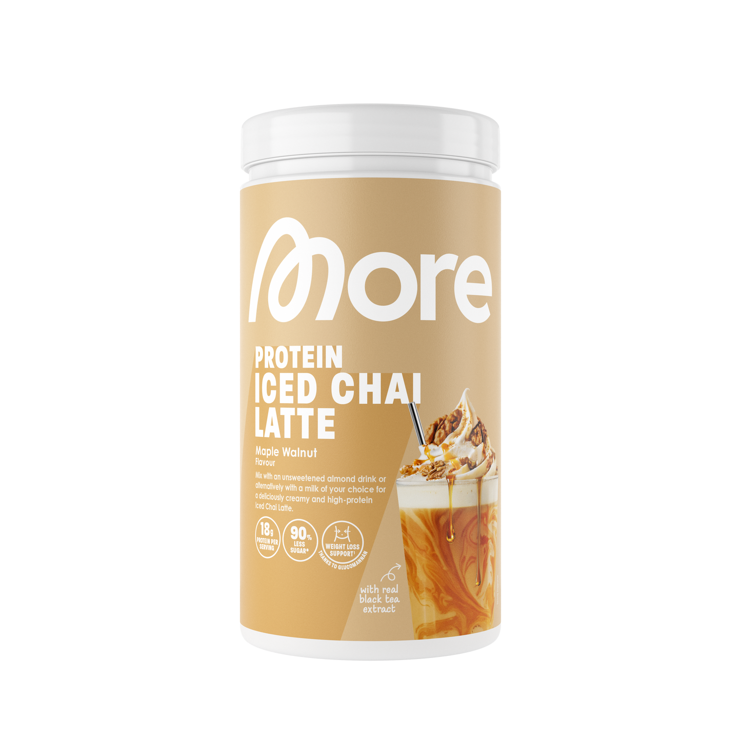 More Protein Iced Chai Latte