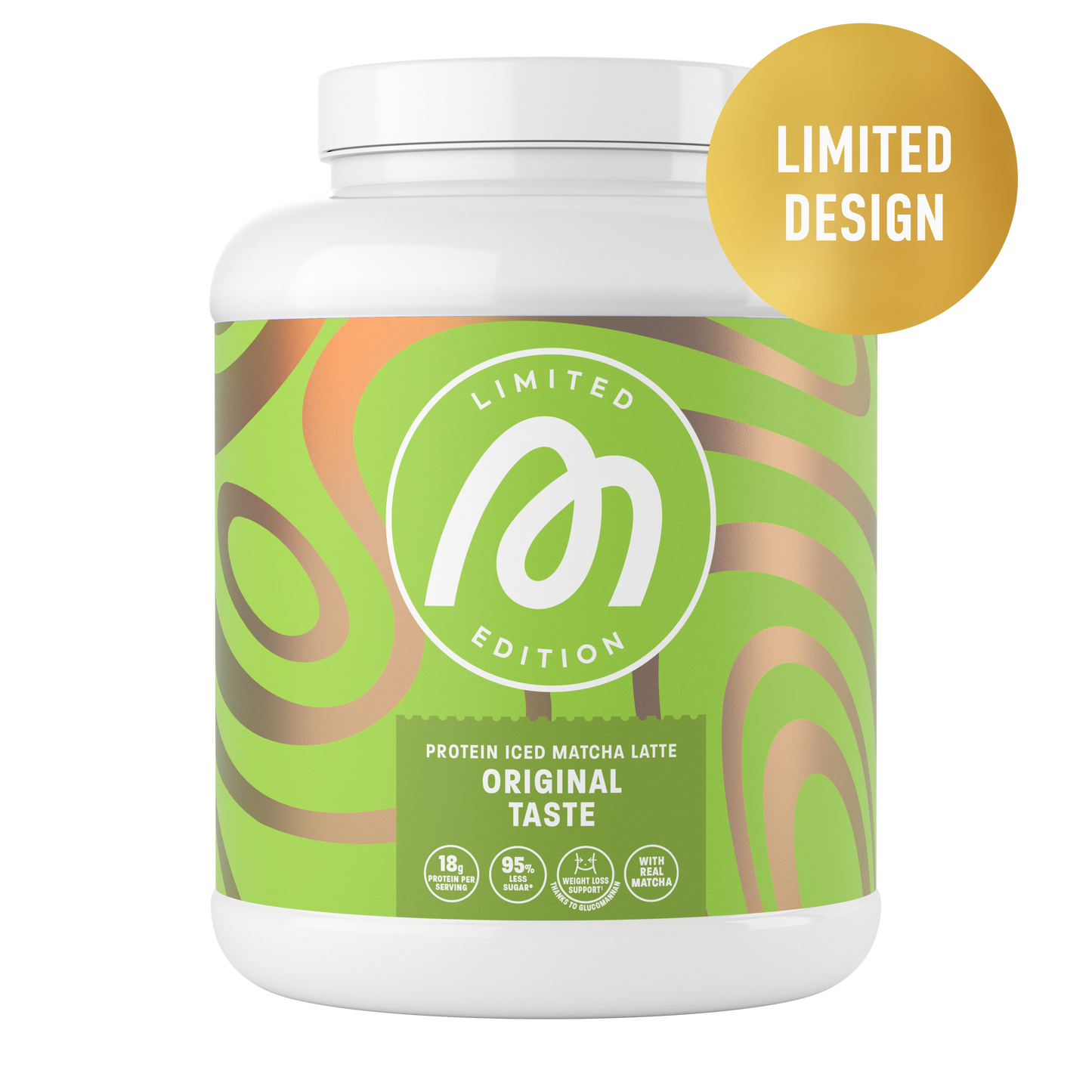More Protein Iced Matcha Latte